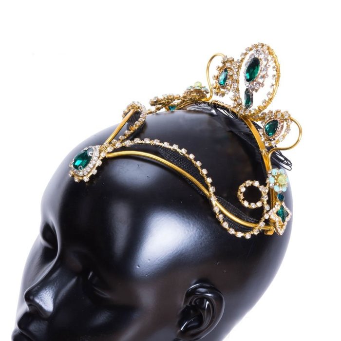 Green Ballet Headpiece - Image 6