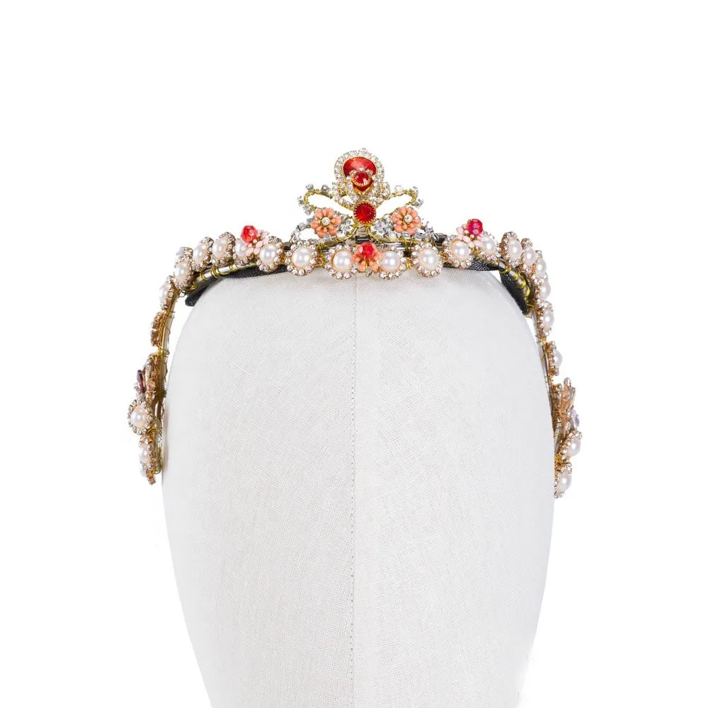 Red Ballet Headpiece - Image 3