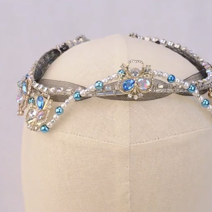 Turquoise Ballet Tiara - Image 4