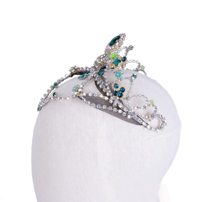 Emerald Ballet Head Piece - Image 4