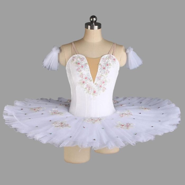 White pancake tutu