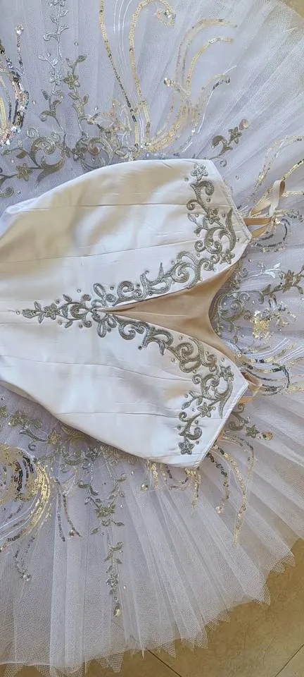 White Corps De Ballet Tutu - Image 4
