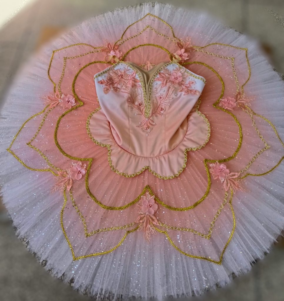 Orange ballet tutu