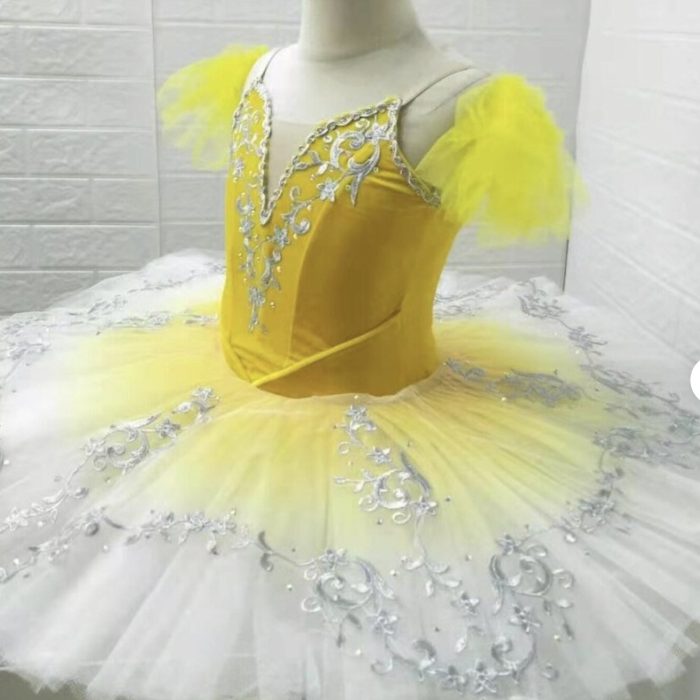 Yellow ombré tutu