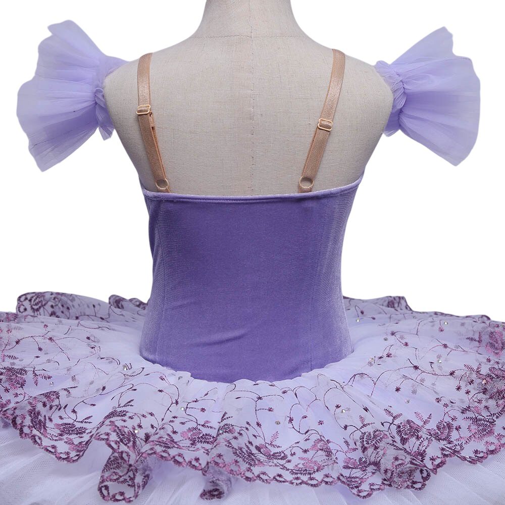 Lilac Fairy Flower Tutu - Image 5