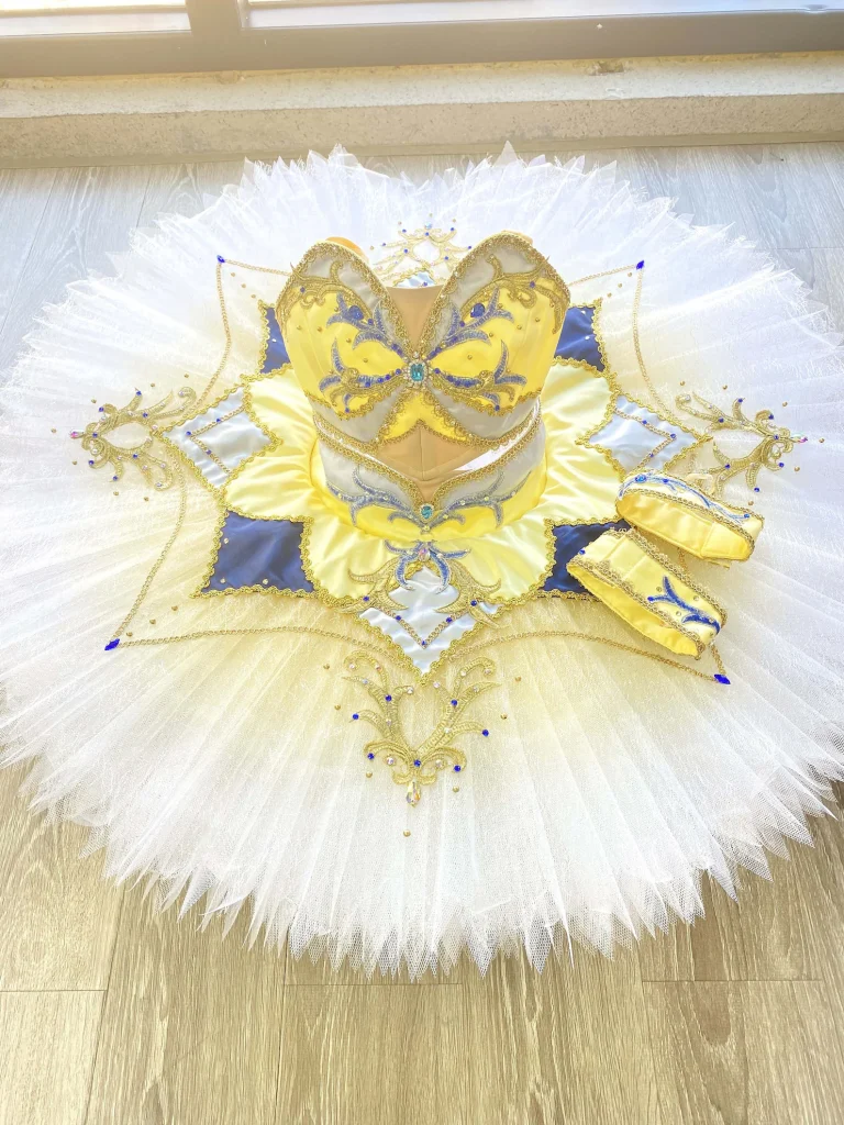Yellow Odalisque Ballet Tutu
