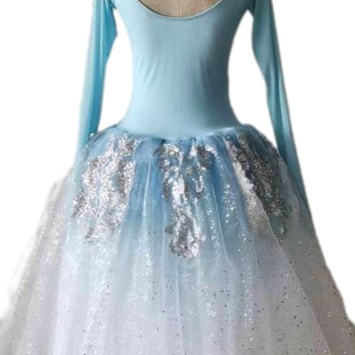 Blue Snowflake romantic tutu