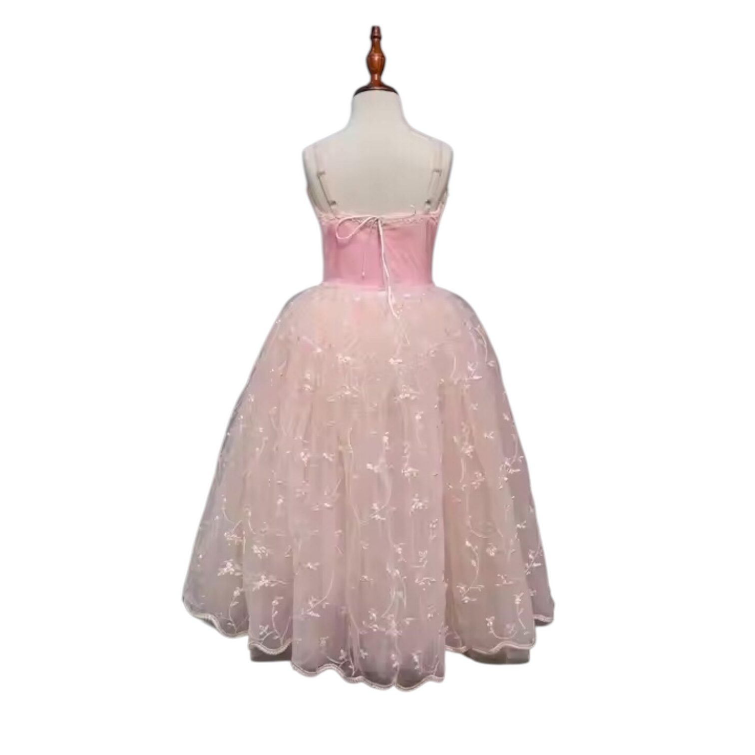 Pink Lace Ballet Dress - Image 4