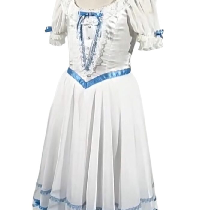 Graduation ball Variation dress With blue satin