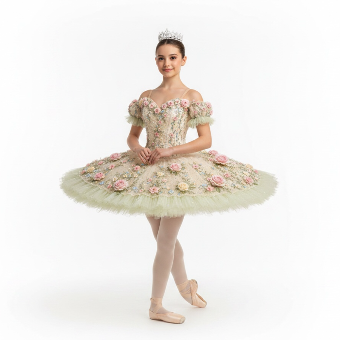 Rose Garden Fairy Tutu