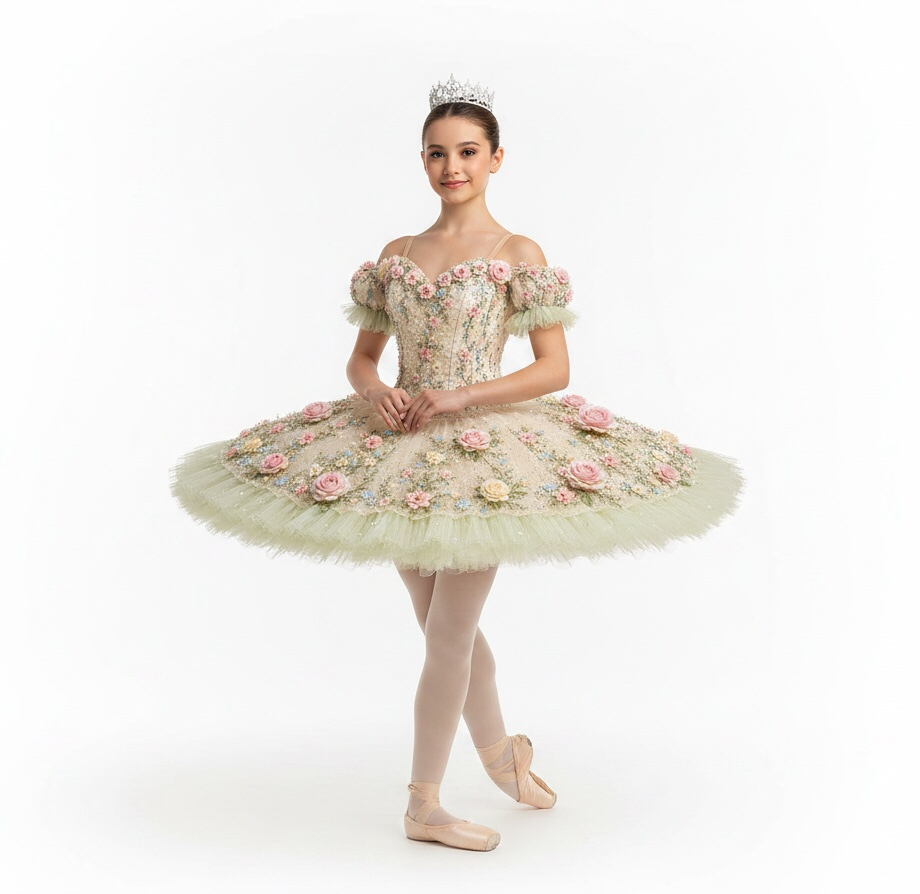 Rose Garden Fairy Tutu